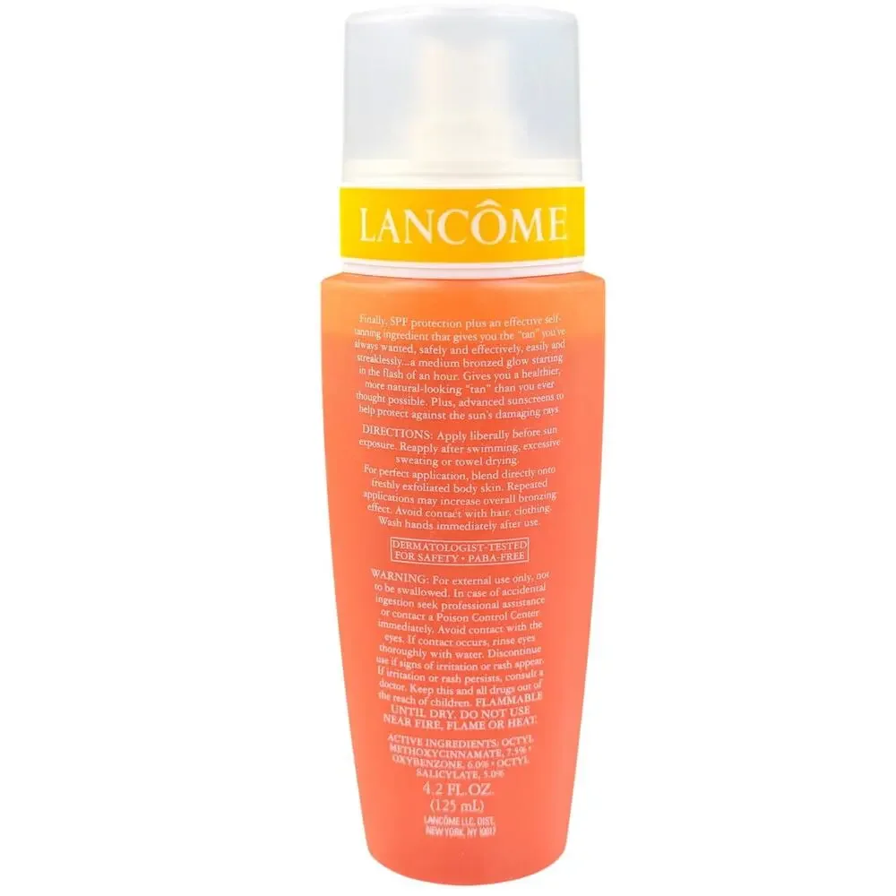 Vintage Lancome Soleil Flash Bronzer SPF 15 Medium Self Tan Spray 4.2 oz HTF